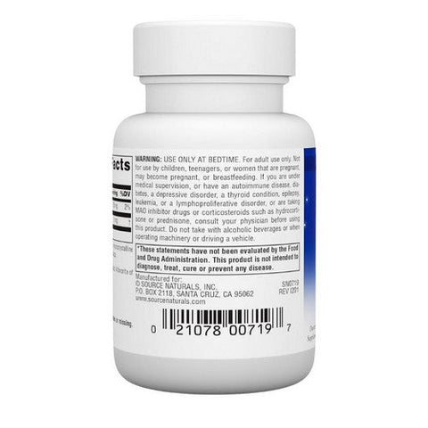Source Naturals, Sleep Science Melatonin, 1 Mg, 100 Tabs Source Naturals