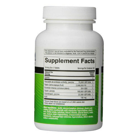 Naturally Vitamins, Medizym Systemic Enzyme Formula, 200 Tabs Naturally Vitamins