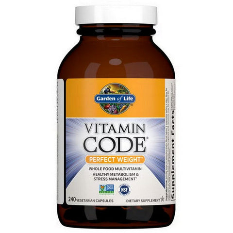Garden of Life, Vitamin Code, Perfect Weight Formula 240 Caps Garden of Life