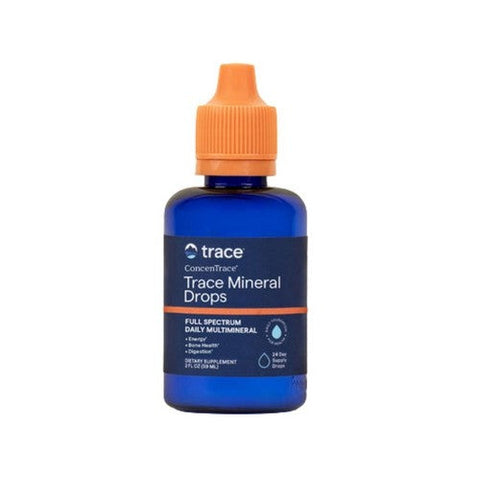 Trace Minerals, Concentrace Trace Mineral Drops Unflavored, 2 oz Trace Minerals
