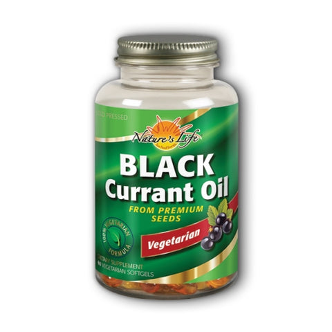 Black Currant Oil 60 Soft Gels by Nature's Life