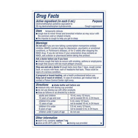 Delsym, 12 Hour Cough Relief Liquid Orange, 3 Oz Delsym