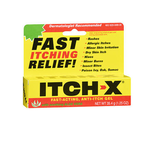 Itch-X, Fast-Acting Anti-Itch Gel, 1.25 Oz Itch-X