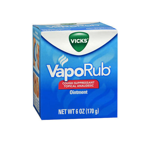 Vicks, Vaporub Ointment, 6 Oz Vicks