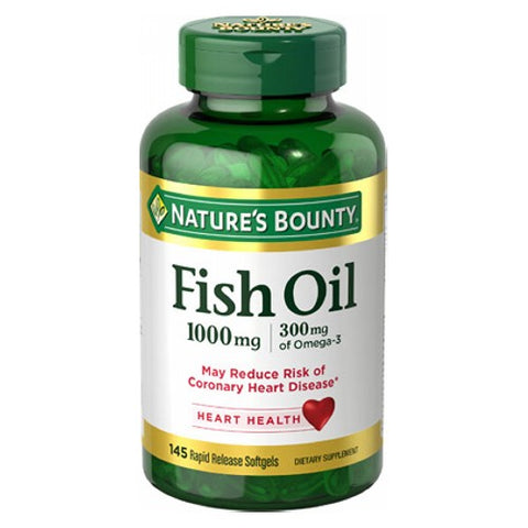 Fish Oil 145 Softgels by Nature's Bounty